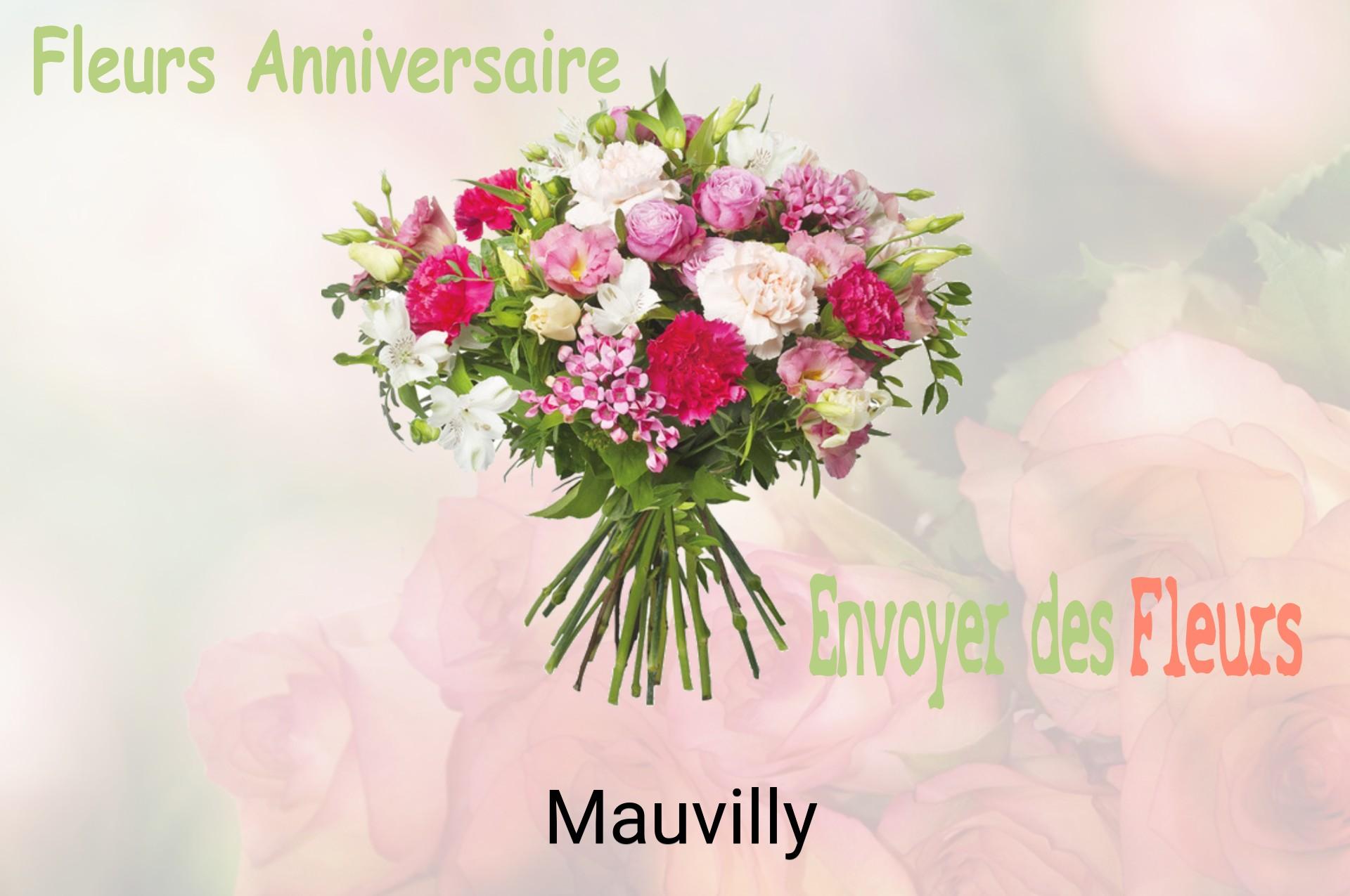 Bouquet de fleurs d’anniversaire livré à Mauvilly